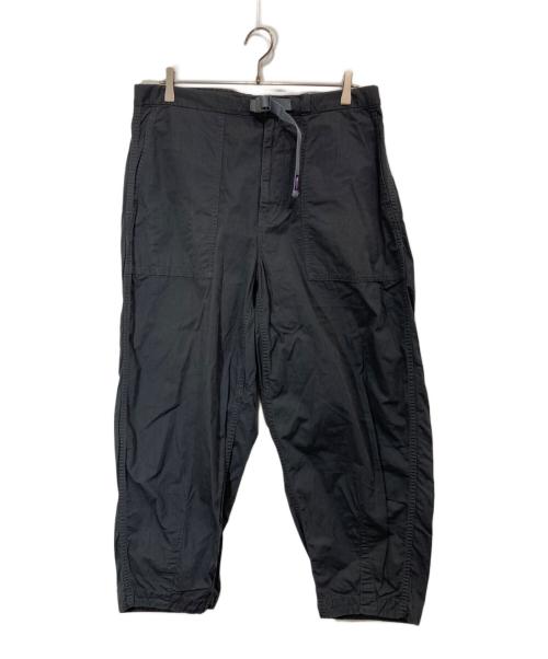 THE NORTHFACE PURPLELABEL（ザ・ノースフェイス パープルレーベル）THE NORTHFACE PURPLELABEL (ザ・ノースフェイス パープルレーベル) Ripstop Wide Cropped Pants グレー サイズ:34の古着・服飾アイテム