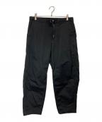 THE NORTHFACE PURPLELABELザ・ノースフェイス パープルレーベル）の古着「STRETCH TWILL WIDE TAPERED PANTS」｜ブラック