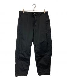 THE NORTHFACE PURPLELABEL（ザ・ノースフェイス パープルレーベル）の古着「STRETCH TWILL WIDE TAPERED PANTS」｜ブラック