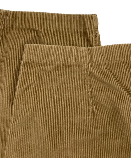 THE NORTHFACE PURPLELABEL（ザ・ノースフェイス パープルレーベル）THE NORTHFACE PURPLELABEL (ザ・ノースフェイス パープルレーベル) CORDUROY WIDE TAPERED PANTS ブラウン サイズ:34の古着・服飾アイテム