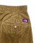 中古・古着 THE NORTHFACE PURPLELABEL (ザ・ノースフェイス パープルレーベル) CORDUROY WIDE TAPERED PANTS ブラウン サイズ:34：8000円