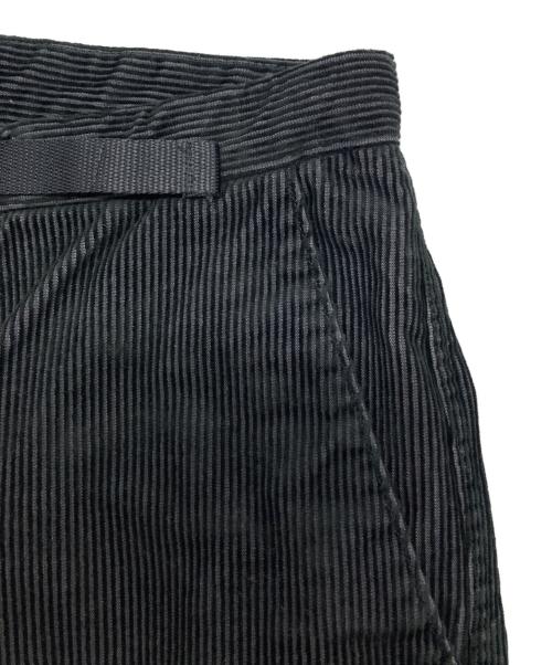 THE NORTHFACE PURPLELABEL（ザ・ノースフェイス パープルレーベル）THE NORTHFACE PURPLELABEL (ザ・ノースフェイス パープルレーベル) CORDUROY WIDE TAPERED PANTS ブラック サイズ:34の古着・服飾アイテム
