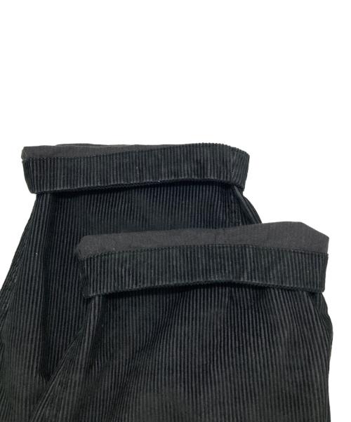 THE NORTHFACE PURPLELABEL（ザ・ノースフェイス パープルレーベル）THE NORTHFACE PURPLELABEL (ザ・ノースフェイス パープルレーベル) CORDUROY WIDE TAPERED PANTS ブラック サイズ:34の古着・服飾アイテム