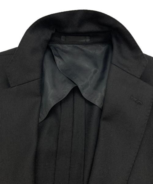 BARNEYS NEWYORK（バーニーズ・ニューヨーク）BARNEYS NEWYORK (バーニーズ・ニューヨーク) LORO PIANA (ロロピアーナ) 2Bジャケット ブラック サイズ:48の古着・服飾アイテム