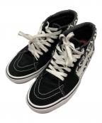 VANS×SUPREMEヴァンズ×シュプリーム）の古着「Monogram S Logo Skate Grosso Mid」｜ホワイト×ブラック