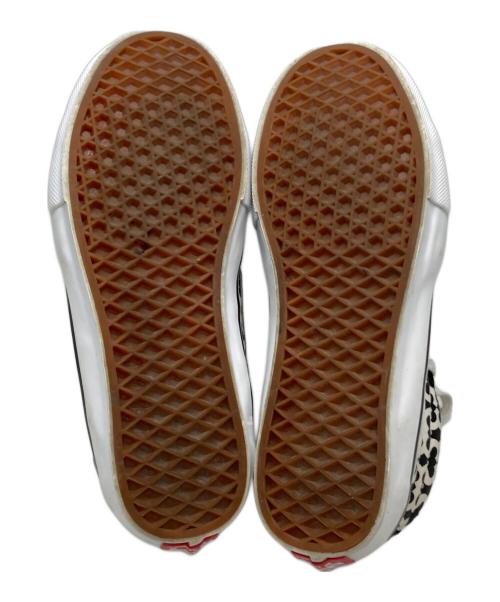 VANS（ヴァンズ）VANS (ヴァンズ) Supreme (シュプリーム) Monogram S Logo Skate Grosso Mid ホワイト×ブラック サイズ:27.0の古着・服飾アイテム