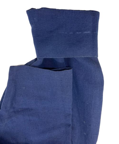 ISSEY MIYAKE（イッセイミヤケ）ISSEY MIYAKE (イッセイミヤケ) リネンブレンドショートジャケット ネイビー サイズ:Ⅿの古着・服飾アイテム