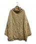 ISSEY MIYAKE（イッセイミヤケ）の古着「シワ加工ハイネックチュニック」｜ベージュ