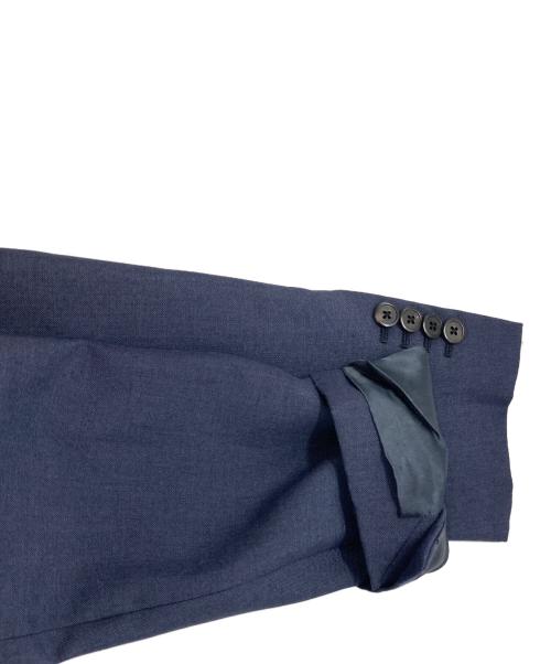 PRADA（プラダ）PRADA (プラダ) ショールカラーテーラードジャケット ネイビー サイズ:48の古着・服飾アイテム