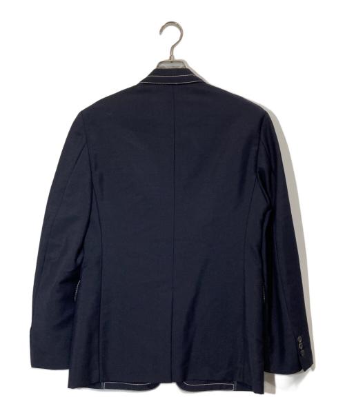 PRADA（プラダ）PRADA (プラダ) ステッチデザインセットアップ ネイビー サイズ:48の古着・服飾アイテム