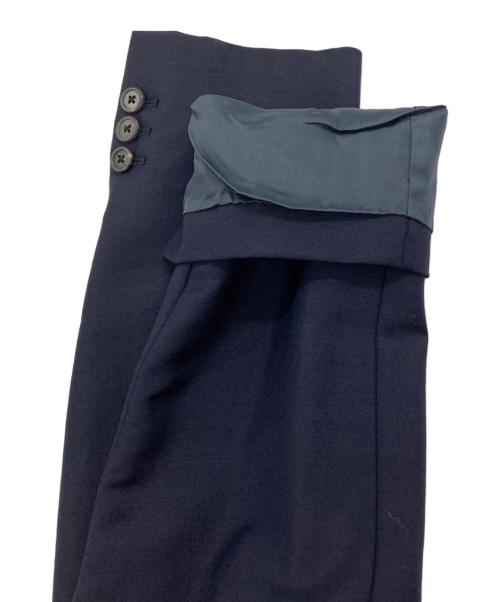 PRADA（プラダ）PRADA (プラダ) ステッチデザインセットアップ ネイビー サイズ:48の古着・服飾アイテム