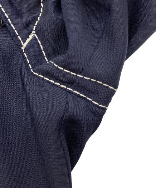 PRADA（プラダ）PRADA (プラダ) ステッチデザインセットアップ ネイビー サイズ:48の古着・服飾アイテム