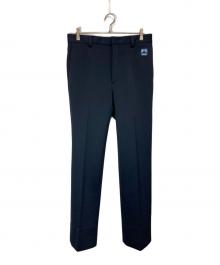 PRADA（プラダ）の古着「テクニカルジャージーロングパンツ」｜グリーン