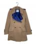 sacai（サカイ）の古着「ウールボンディングメタルボタンコート」｜ベージュ