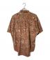 CHAPS RALPH LAUREN (チャップス ラルフローレン) フラワー柄シャツ ブラウン サイズ:XL：4000円