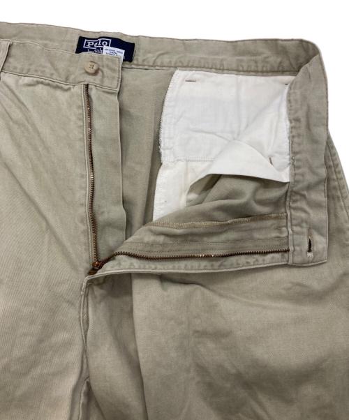 POLO RALPH LAUREN（ポロ・ラルフローレン）POLO RALPH LAUREN (ポロ・ラルフローレン) ツータックチノ ベージュ サイズ:W35の古着・服飾アイテム