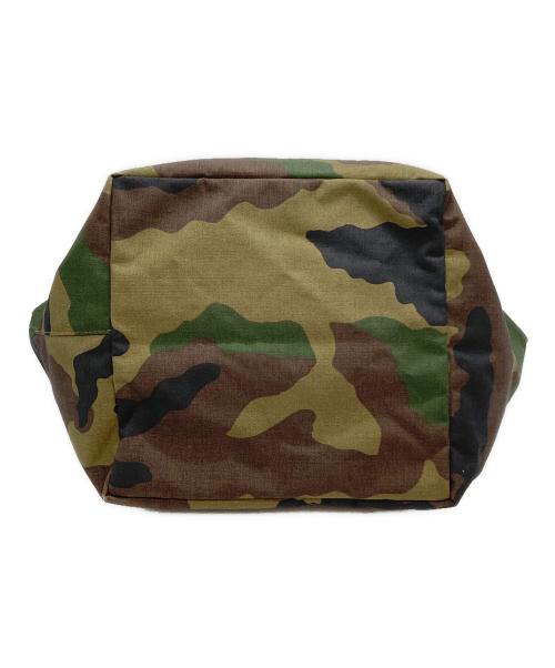 Herve Chapelier（エルベシャプリエ）Herve Chapelier (エルベシャプリエ) 725W 舟型トートバッグ カーキ×ブラウン サイズ:-の古着・服飾アイテム