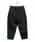 COMME des GARCONS HOMME PLUS (コムデギャルソンオムプリュス) ポリ縮絨 タックパンツ ブラック サイズ:S：20000円