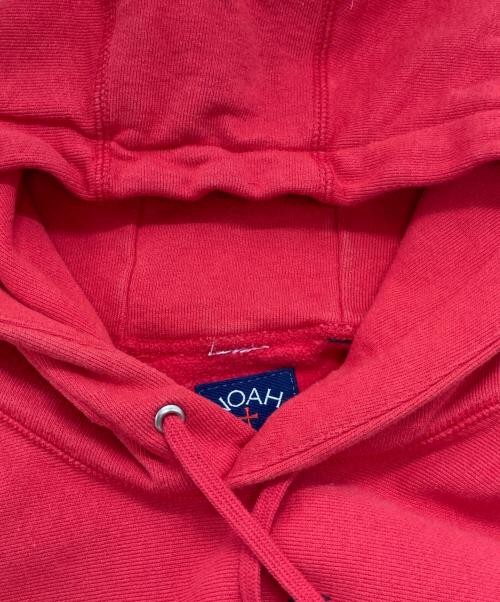 Noah（ノア）Noah (ノア) プリントパーカー レッド サイズ:Ⅿの古着・服飾アイテム