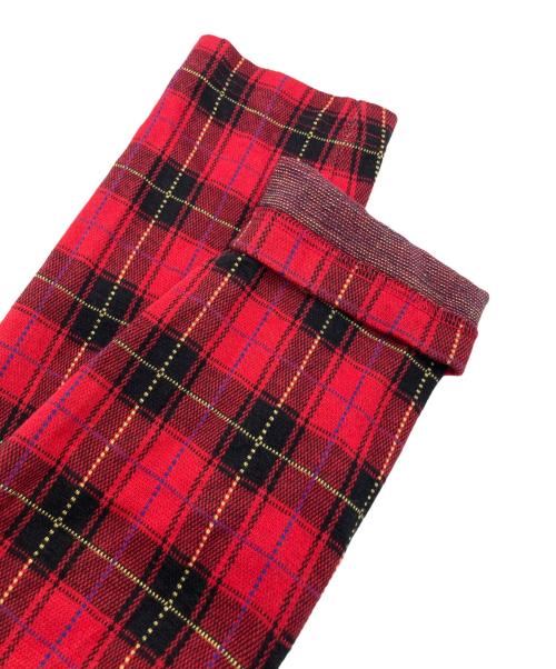 COMME des GARCONS HOMME PLUS（コムデギャルソンオムプリュス）COMME des GARCONS HOMME PLUS (コムデギャルソンオムプリュス) ドッキングロングシャツ レッド サイズ:Mの古着・服飾アイテム