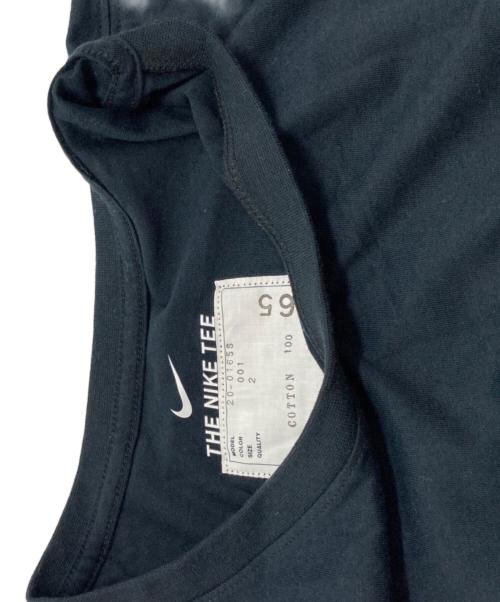 NIKE（ナイキ）NIKE (ナイキ) sacai (サカイ) ロゴプリントTシャツ ブラック サイズ:2の古着・服飾アイテム