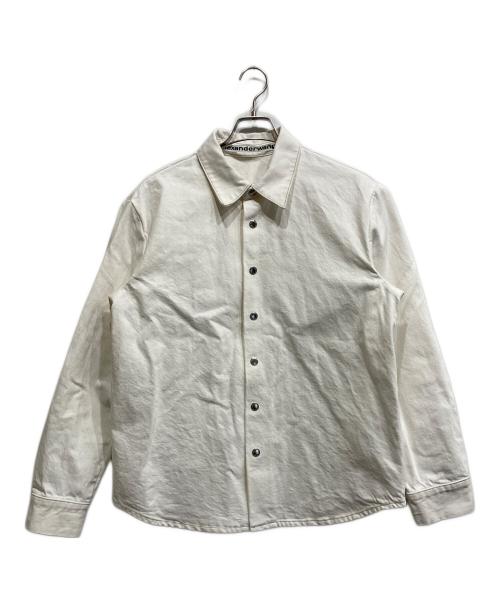 ALEXANDER WANG（アレキサンダー・ワン）ALEXANDER WANG (アレキサンダー・ワン) デニムジャケット ホワイト サイズ:XSの古着・服飾アイテム