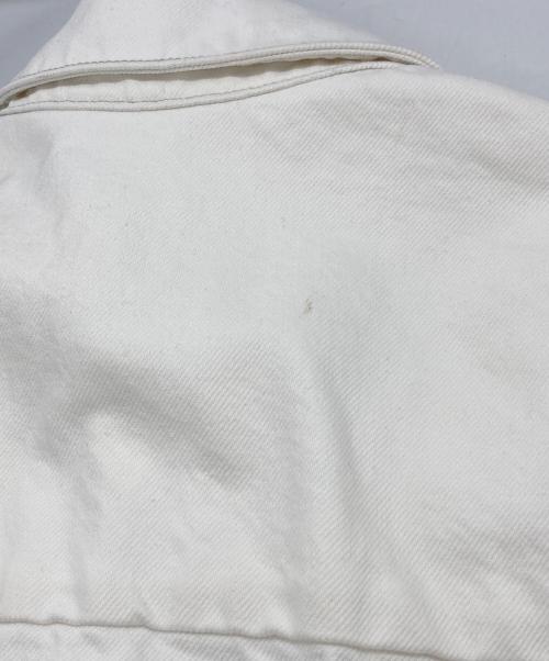 ALEXANDER WANG（アレキサンダー・ワン）ALEXANDER WANG (アレキサンダー・ワン) デニムジャケット ホワイト サイズ:XSの古着・服飾アイテム