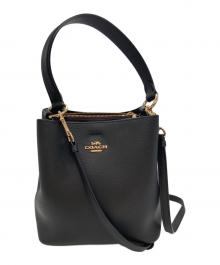 COACH（コーチ）の古着「スモール タウン バケット バッグ」｜ブラック