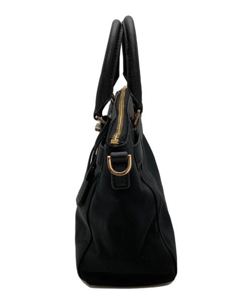 MICHAEL KORS（マイケル・コース）MICHAEL KORS (マイケル・コース) 2WAYショルダーバッグ ブラックの古着・服飾アイテム