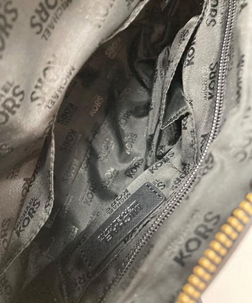 MICHAEL KORS（マイケル・コース）MICHAEL KORS (マイケル・コース) 2WAYショルダーバッグ ブラックの古着・服飾アイテム