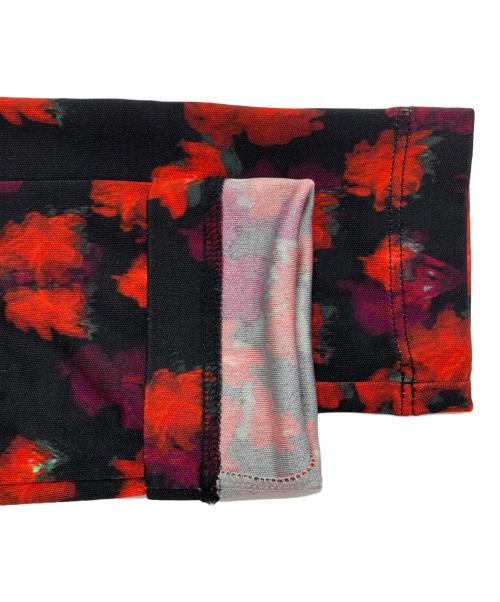 GIVENCHY（ジバンシィ）GIVENCHY (ジバンシィ) 花柄ワンピース レッド×ブラック サイズ:38の古着・服飾アイテム