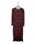 GIVENCHY（ジバンシィ）の古着「花柄ワンピース」｜レッド×ブラック