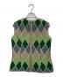 MARNI (マルニ) アーガイルベスト グリーン×グレー サイズ:40：7000円
