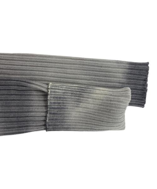 DIESEL（ディーゼル）DIESEL (ディーゼル) M-BRIANA カモフラスキッパーニット グレー×アイボリー サイズ:XSの古着・服飾アイテム