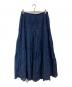 POLO RALPH LAUREN (ポロ・ラルフローレン) リネンカットワークスカート ネイビー サイズ:6：10000円