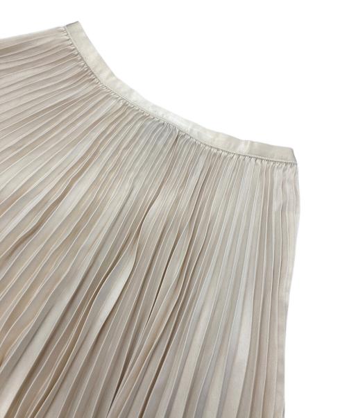 POLO RALPH LAUREN（ポロ・ラルフローレン）POLO RALPH LAUREN (ポロ・ラルフローレン) アシメプリーツスカート アイボリー サイズ:Ⅿの古着・服飾アイテム