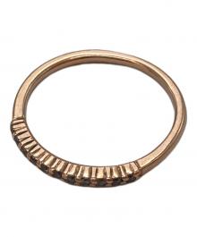 4℃（ヨンドシー）の古着「ハーフエタニティリング」｜ゴールド