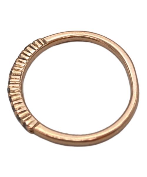 4℃（ヨンドシー）4℃ (ヨンドシー) ハーフエタニティリング ゴールド サイズ:-の古着・服飾アイテム