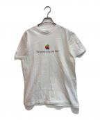 Hanesヘインズ）の古着「企業ロゴヴィンテージシTャツ」｜ホワイト