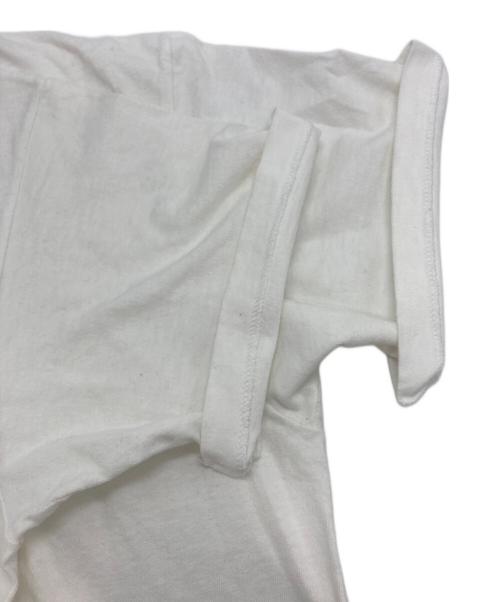 Hanes（ヘインズ）Hanes (ヘインズ) 企業ロゴヴィンテージシTャツ ホワイト サイズ:Ⅿの古着・服飾アイテム