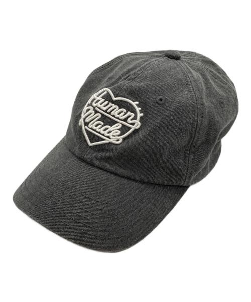 HUMAN MADE（ヒューマンメイド）HUMAN MADE (ヒューマンメイド) ハートロゴキャップ グレー サイズ:-の古着・服飾アイテム