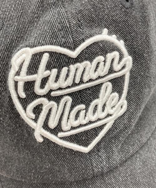 HUMAN MADE（ヒューマンメイド）HUMAN MADE (ヒューマンメイド) ハートロゴキャップ グレー サイズ:-の古着・服飾アイテム