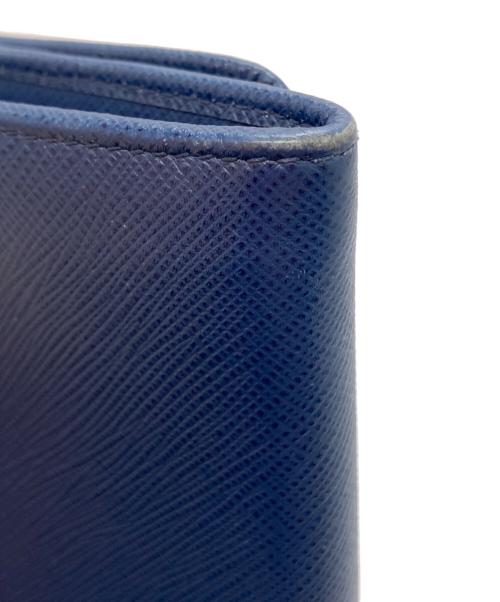 PRADA（プラダ）PRADA (プラダ) サフィアーノ 長財布 ネイビー サイズ:-の古着・服飾アイテム