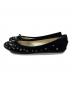 JIMMY CHOO (ジミーチュウ) スタッズスウェードパンプス ブラック サイズ:38：13000円