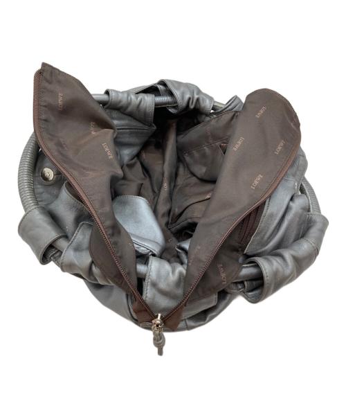 LOEWE（ロエベ）LOEWE (ロエベ) ナッパアイレ ハンドバッグ ブルー サイズ:-の古着・服飾アイテム