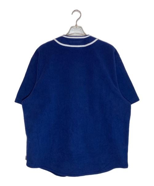 SUPREME（シュプリーム）Supreme (シュプリーム) Polartec Baseball Jersey ネイビー サイズ:Lの古着・服飾アイテム