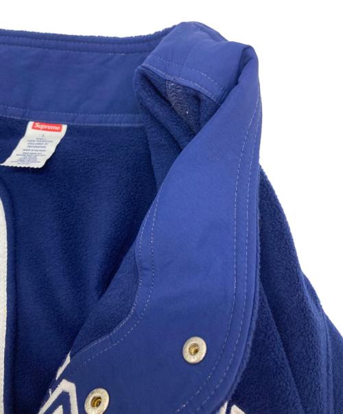 SUPREME（シュプリーム）Supreme (シュプリーム) Polartec Baseball Jersey ネイビー サイズ:Lの古着・服飾アイテム