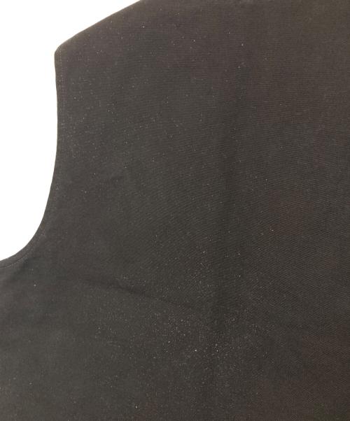 CarHartt（カーハート）CarHartt (カーハート) ダックキルティングベスト ブラック サイズ:Lの古着・服飾アイテム