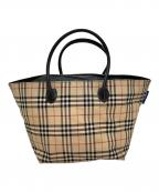BURBERRY BLUE LABELバーバリー ブルー レーベル）の古着「ノヴァチェックトートバッグ」｜ベージュ