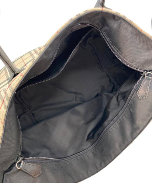 BURBERRY BLUE LABEL（バーバリー ブルー レーベル）BURBERRY BLUE LABEL (バーバリー ブルー レーベル) ノヴァチェックトートバッグ ベージュ サイズ:-の古着・服飾アイテム